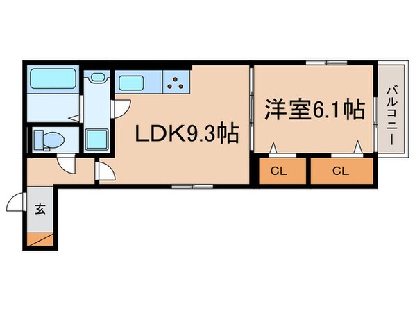 仮)城陽市久世北垣内ハイツの物件間取画像